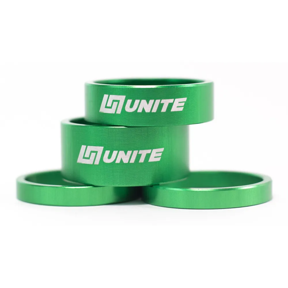 Unite Unite Headset Spacers 1-1/8in Green
